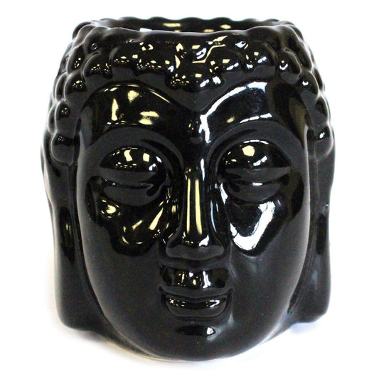 Buddha Oil Burner - Black