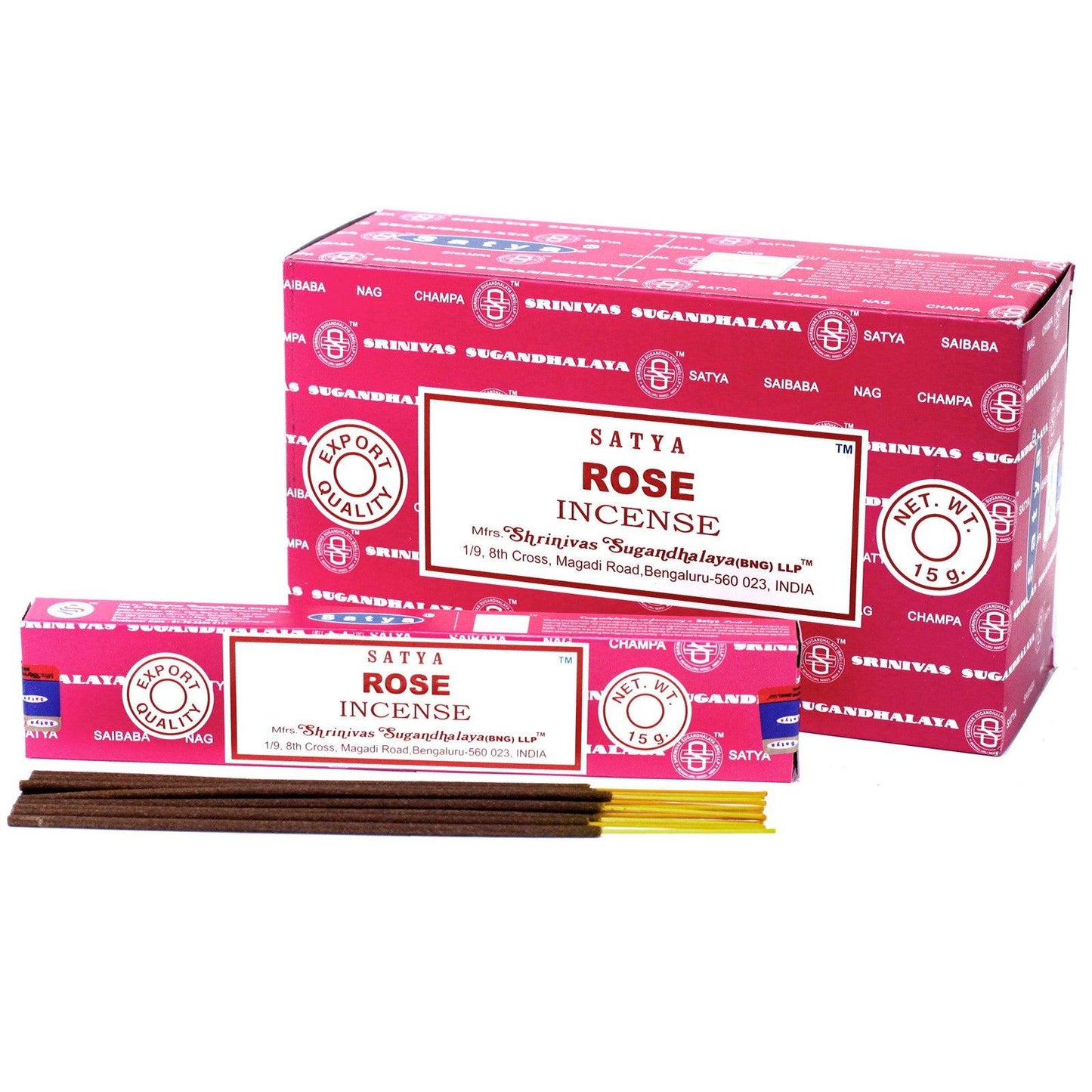 Satya Incense 15gm - Rose