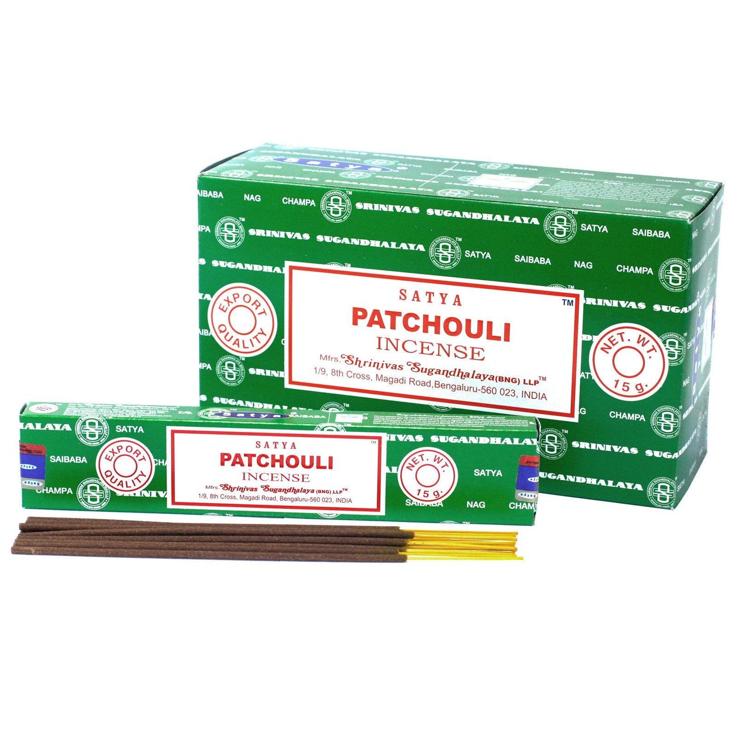 Satya Incense 15gm - Patchouli