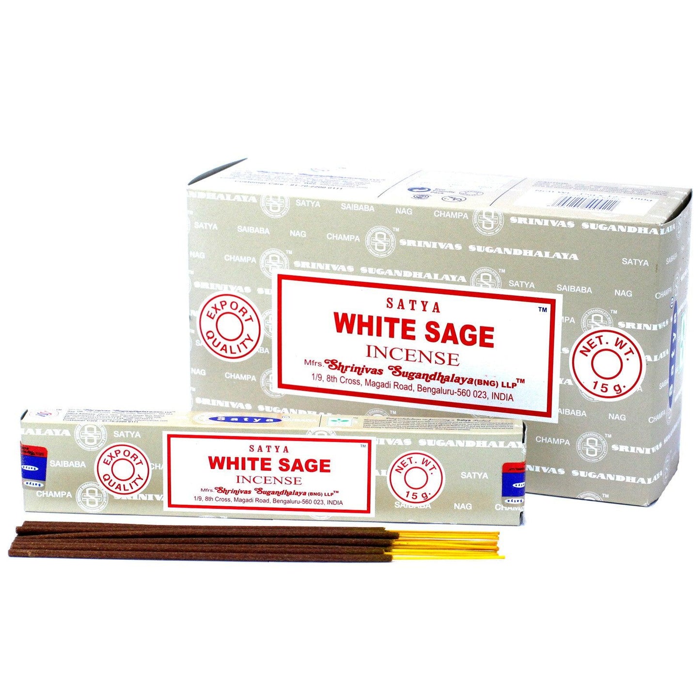 Satya Incense 15gm - White Sage