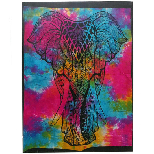 Cotton Wall Art - Elephant