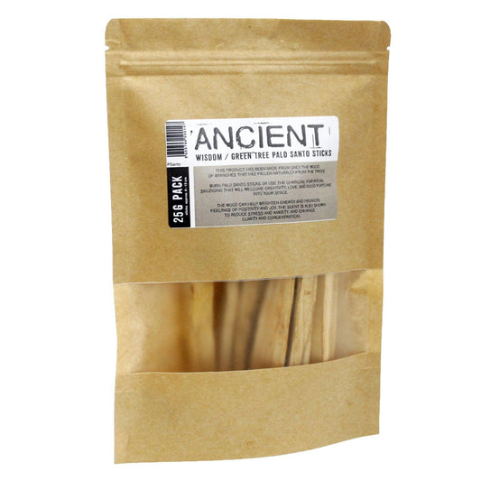 25g Green Tree Palo Santo Sticks 3-4 sticks