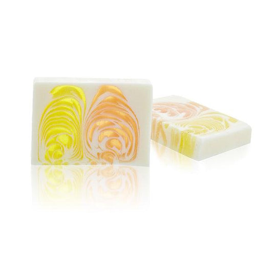 Handcrafted Soap Slice  100g  - Orange & Ginger