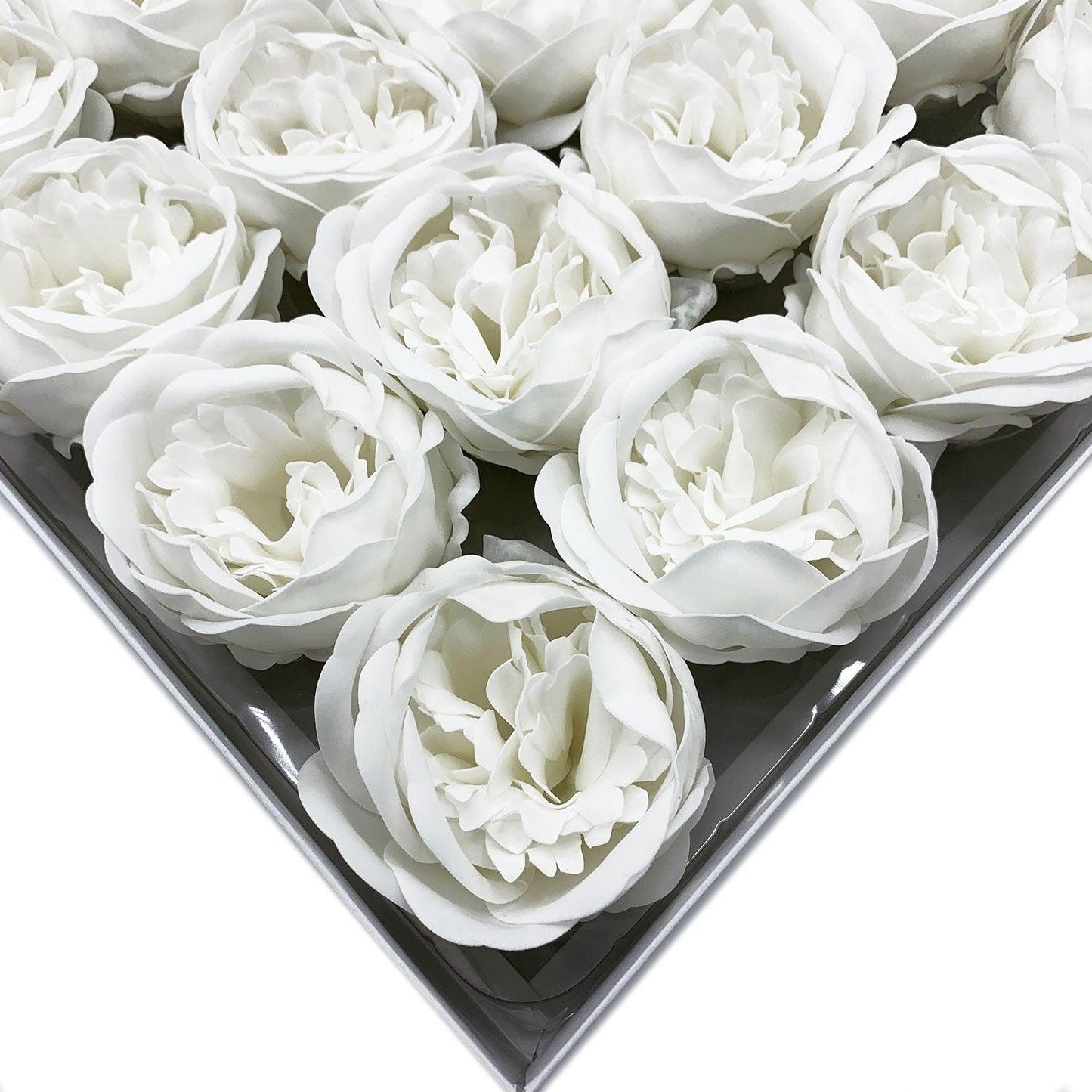 Craft Soap Flower - Ext Large Peony - White