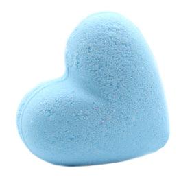 Love Heart Bath Bomb 70g - Baby Powder