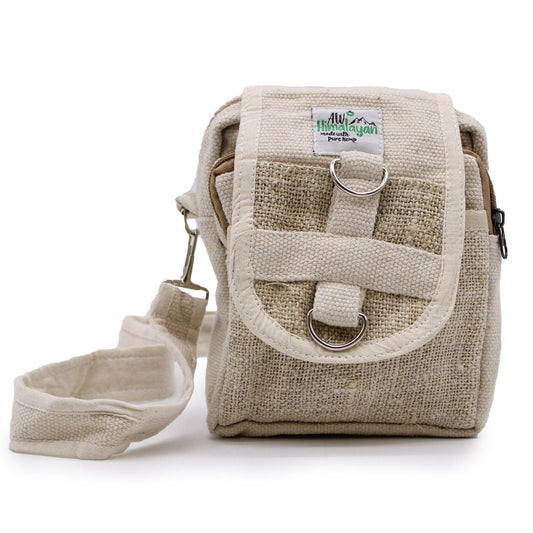 Body-Cross Natural Hemp & Cotton Travel Bag