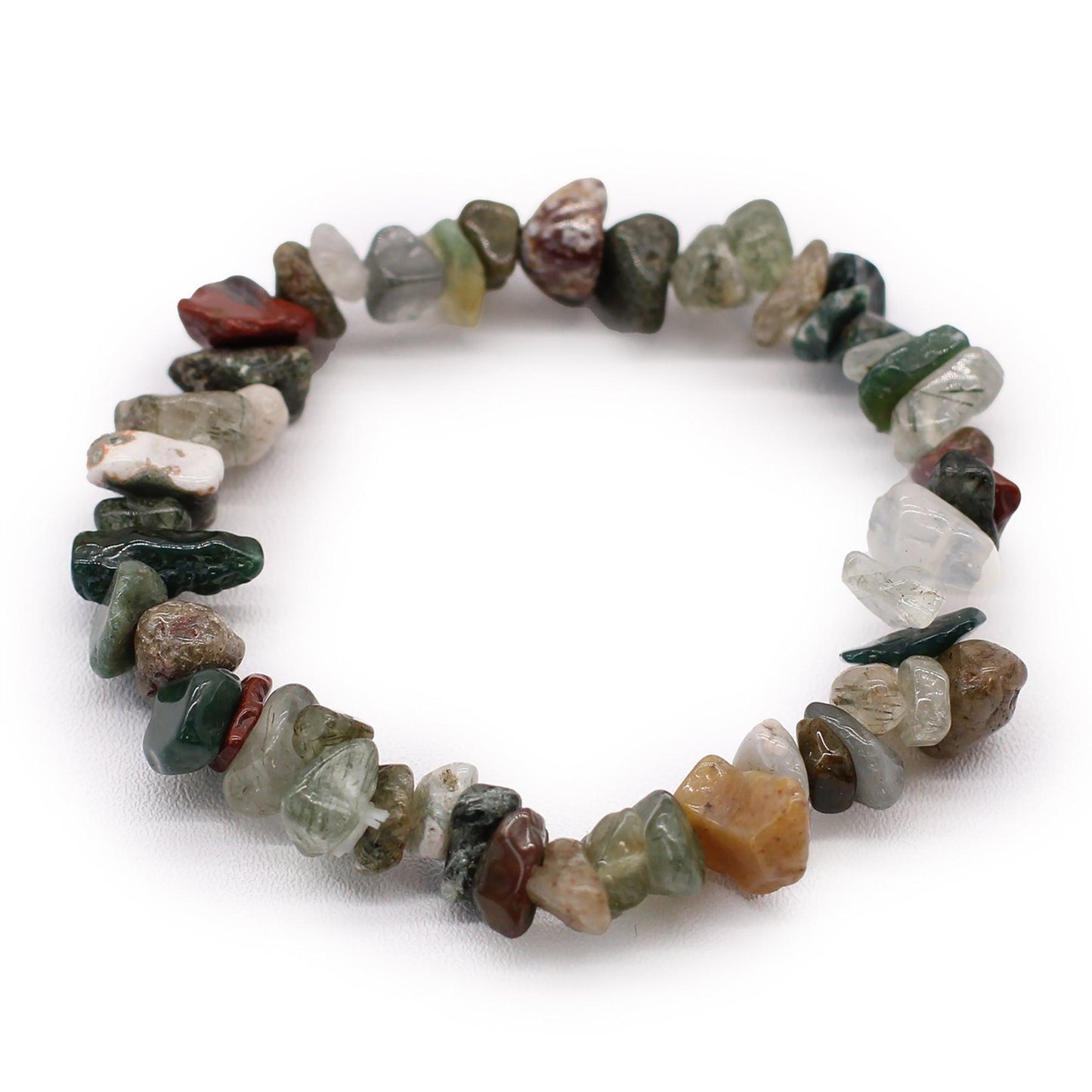 Chipstone Bracelet - Moss Agate