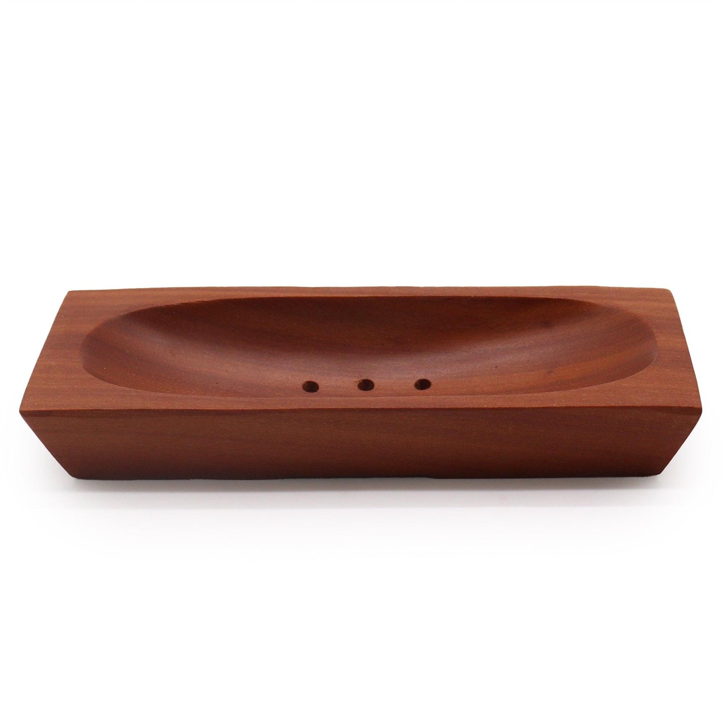 Classic Mahogany Soap Dish - Rectangle