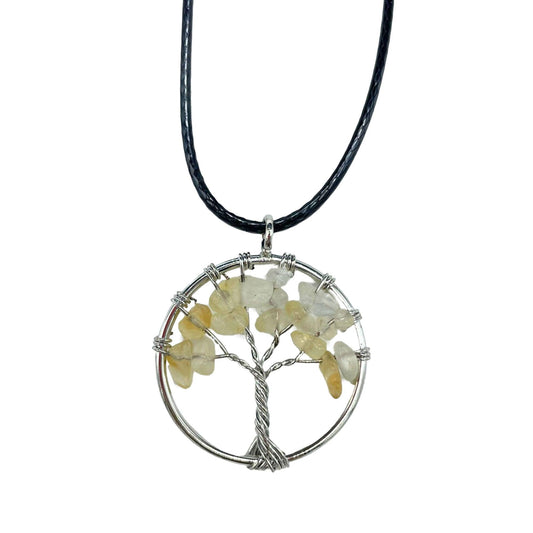 Tree of Life Pendant - Carnelian