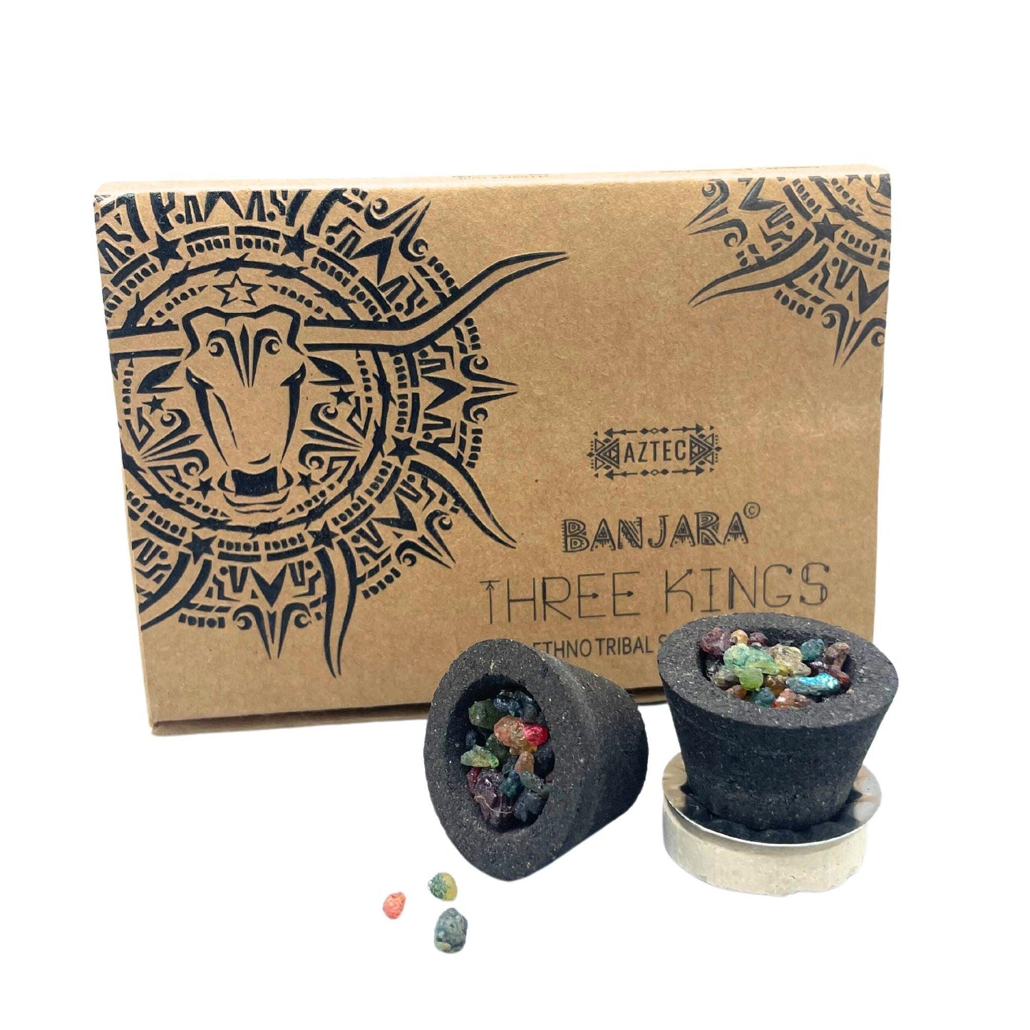 Banjara Resin Cups - Three Kings