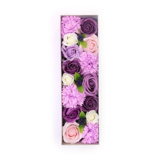 Long Box -  Lavender Rose & Carnation