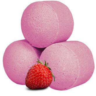 Pack Of 10 Chill Pills (Mini Bath Bombs) - Strawberry