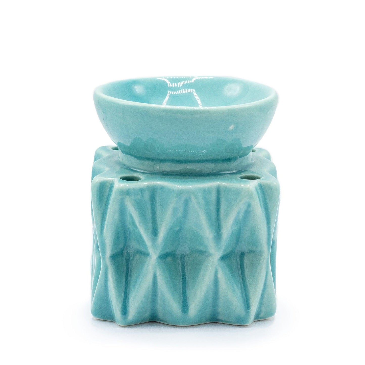 Oil Burner Geometric - Blue