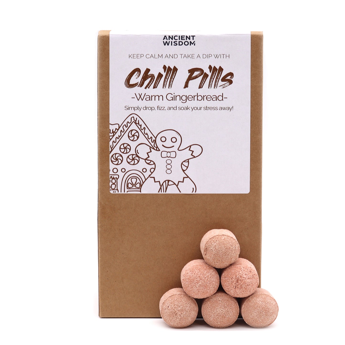 Chill Pills Gift Pack 350g - Warm Gingerbread