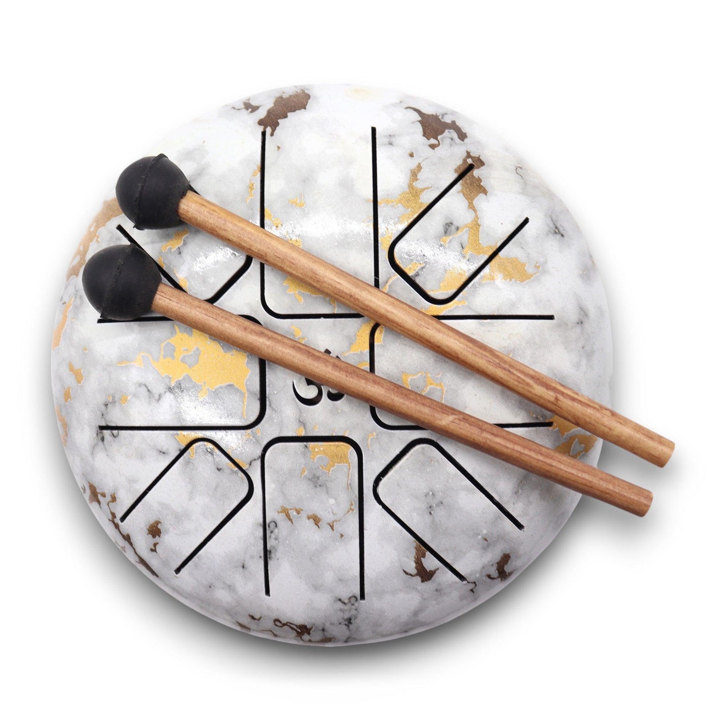 Med Hapi Drum Marble - 17x13cm