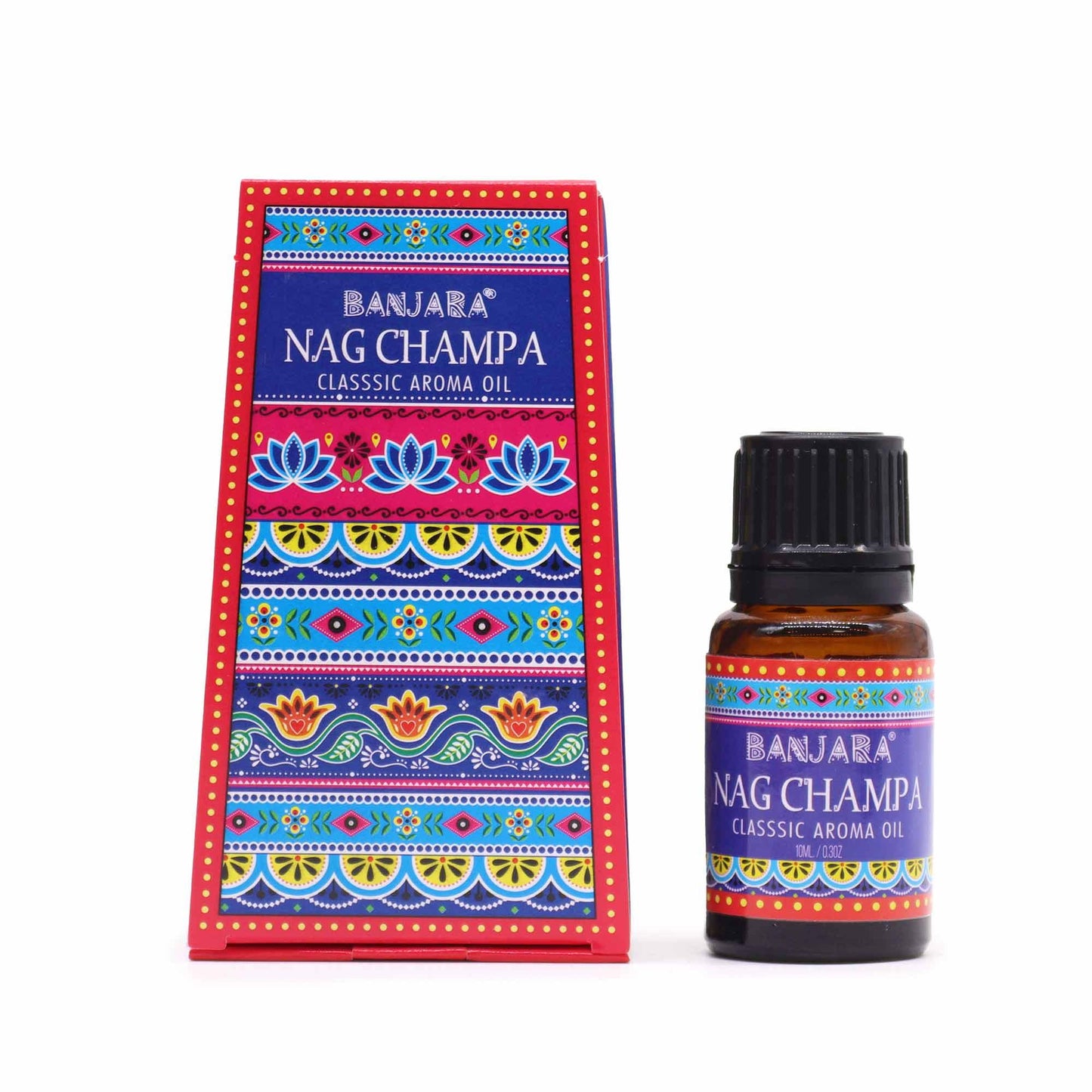 Banjara Indian Fragrance Oil 10ml - Nag Champa