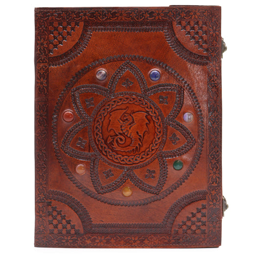 Huge Tomb Book -  Charkra Stones Dragon Mandala 100 Pages - 25x34cm