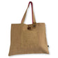 Jute & Cotton Reversible Big Bag - Pink