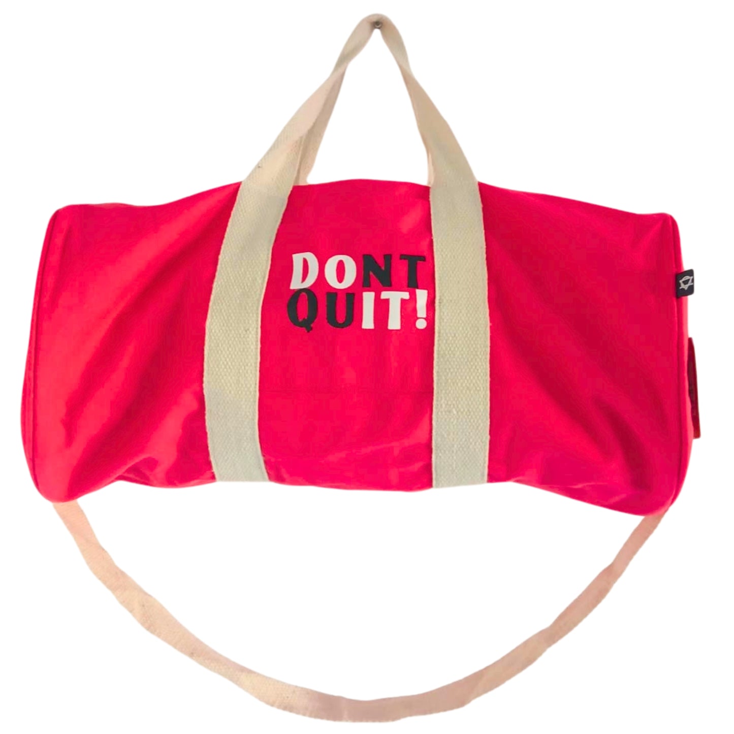 Don't Quit Gym Bag - Cherry Pink