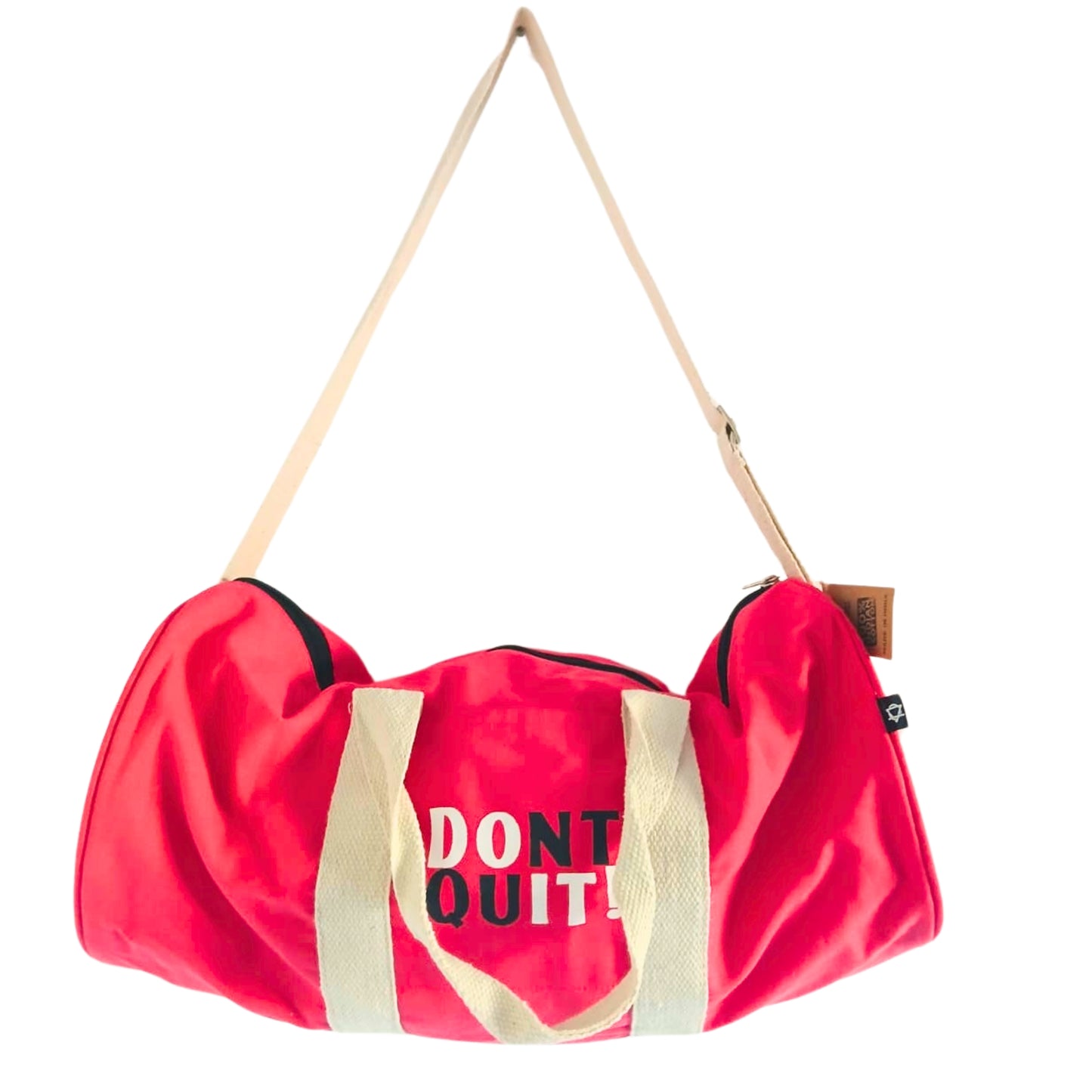 Don't Quit Gym Bag - Cherry Pink