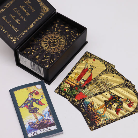 Gold Foil Tarot - Let the Magic Begin - Gift Box