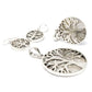 Tree of Life Silver Pendant 22mm - Mother of Pearl