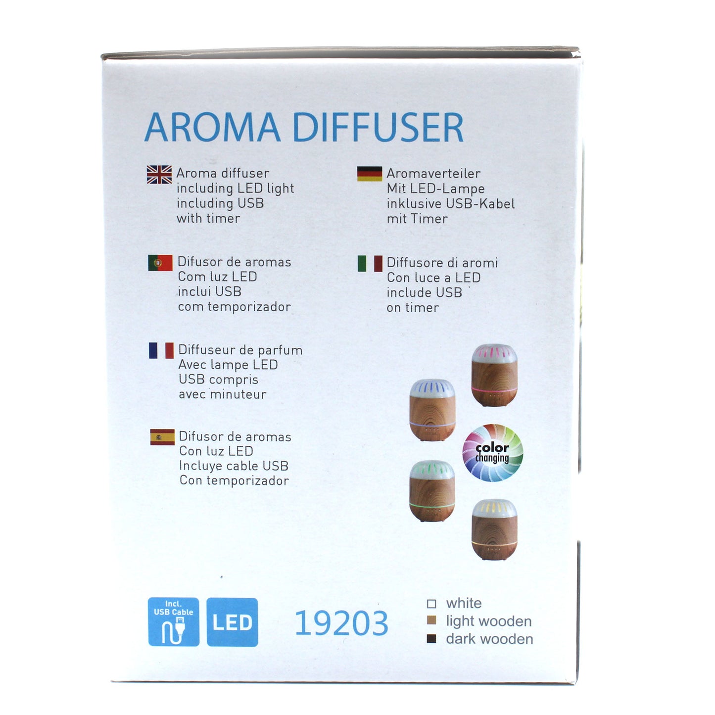 Palermo Atomiser - USB - Colour Change - Timer