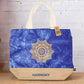 All Natural Bag - Blue Stonewash - Mandala - Harmony