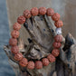 Rudraksha Buddah Bangle Mala - Natural