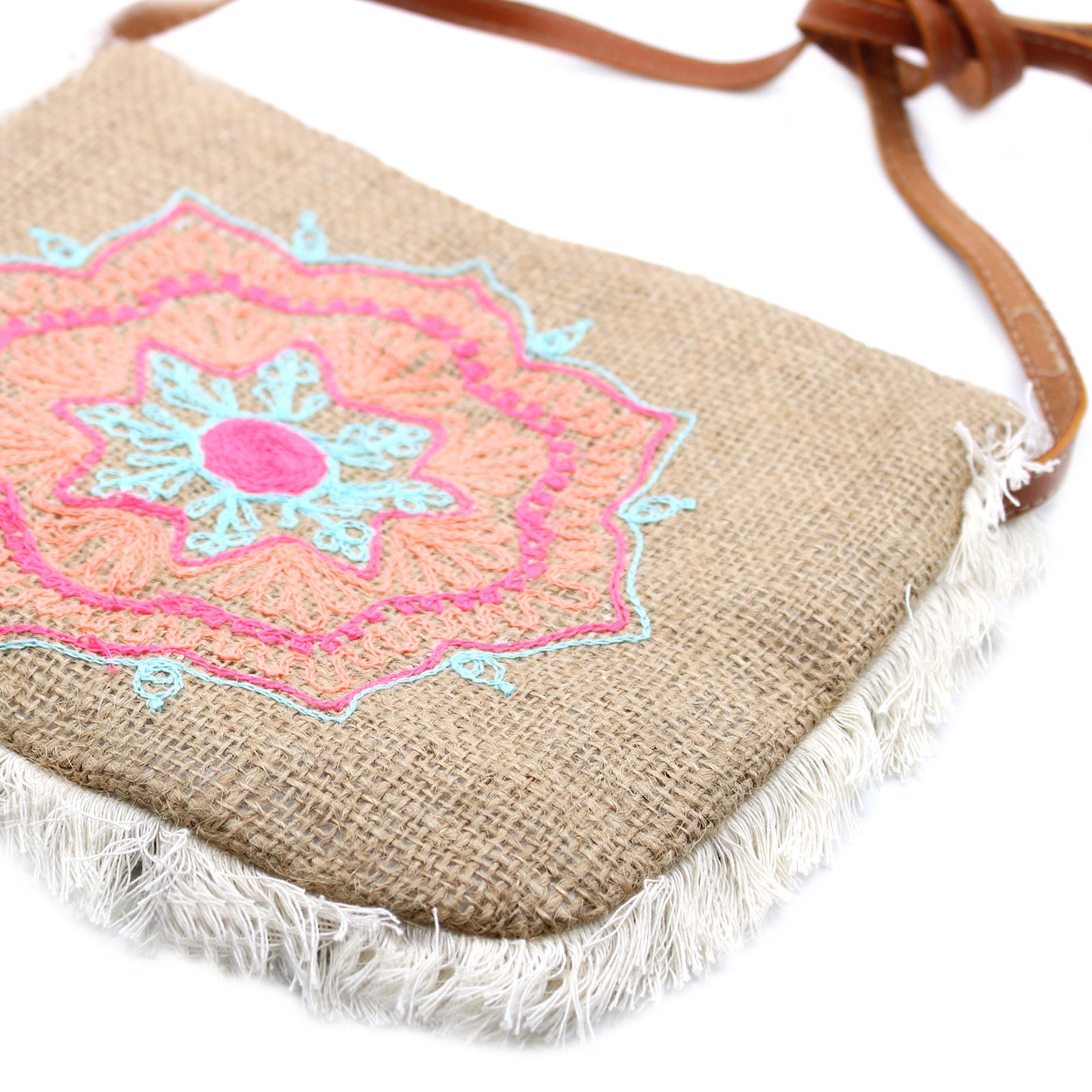 Fab Fringe Bag - Mandela Embroidery